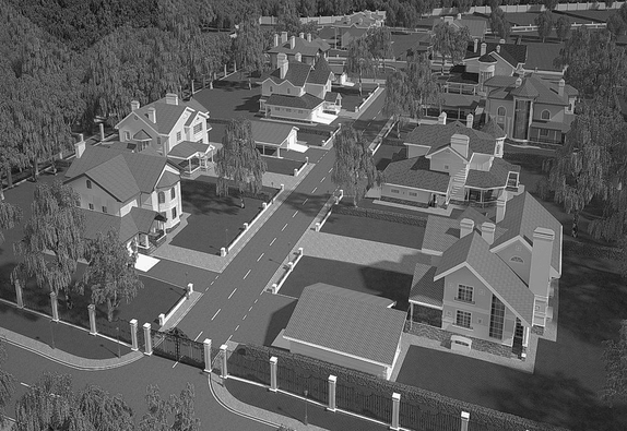 Проект коттеджного посёлка